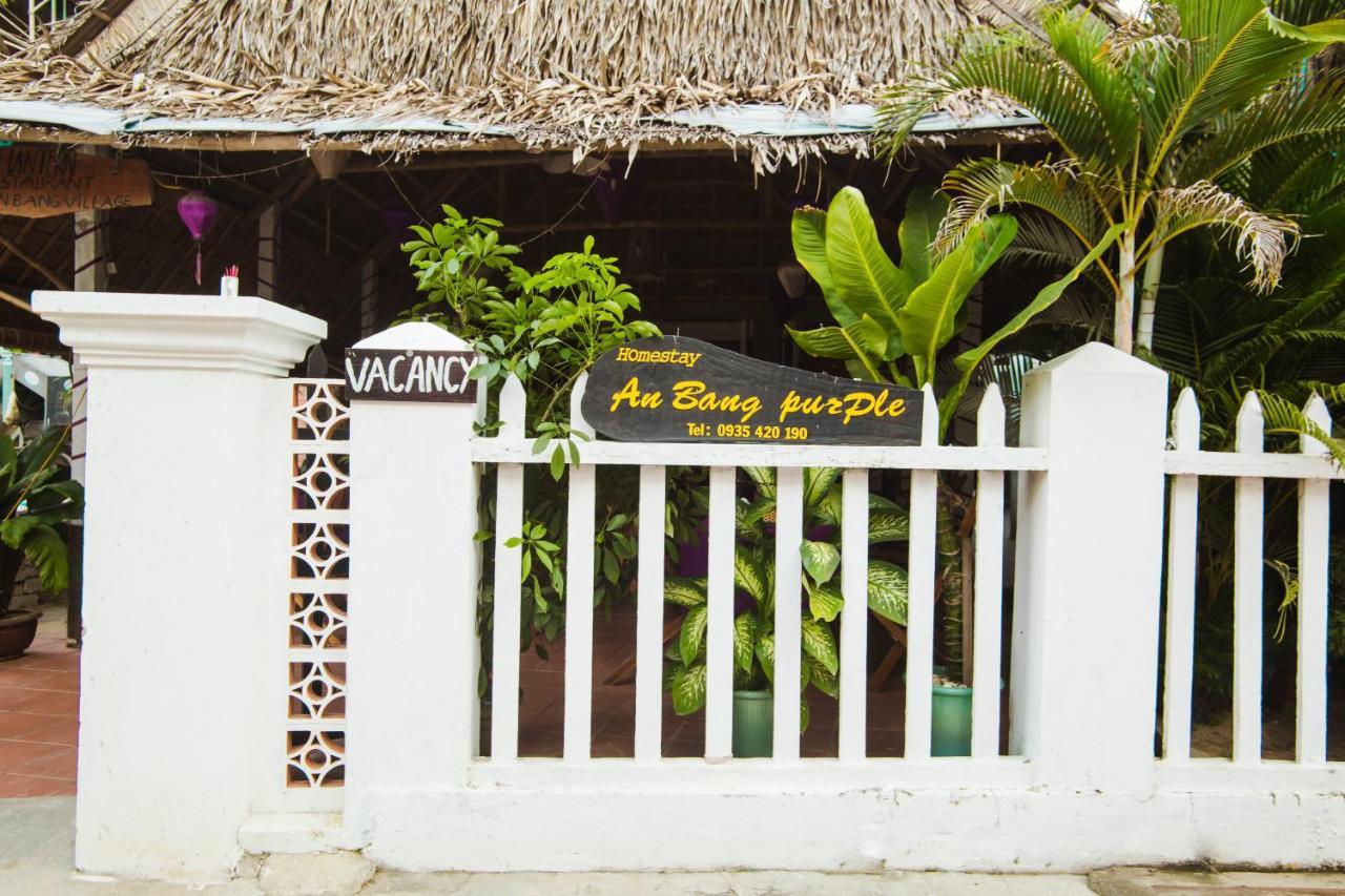 An Bang Purple Homestay Hoi An Eksteriør billede